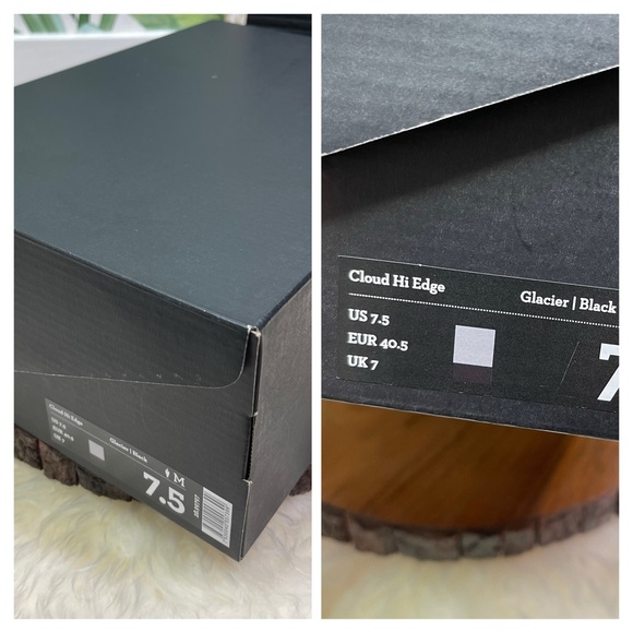 On Running - Cloud Hi Edge Sneaker Shoes M7.5 - Picture 13 of 16